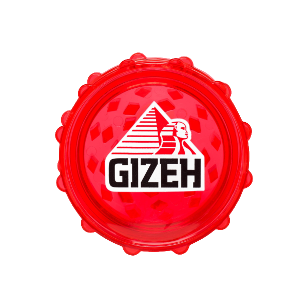 GIZEH Plastic Grinder rot 60mm 2 teilig 1 Stück GIZEH Plastic Grinder rot 60mm 2 teilig 1 Stück